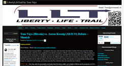 Desktop Screenshot of libertylifetrail.com